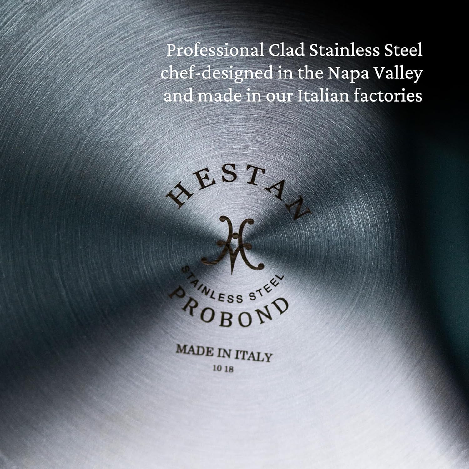 Hestan ProBond Forged - Professional Clad Stainless Steel Sauté Pan, 5 Quart, with Helper Handle, Induction Compatible