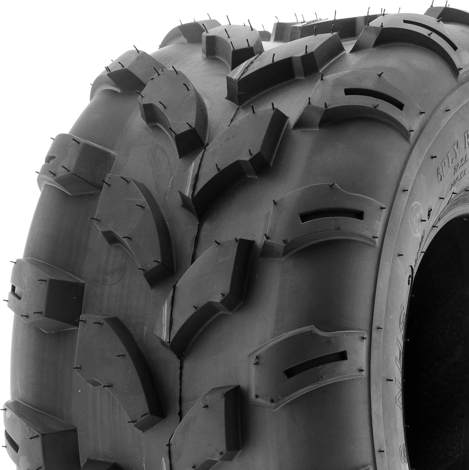 SunF Set of 2 ATV Tires 19x9.5-8 Lawn Mower Off-Road Tires 6 ply-A003