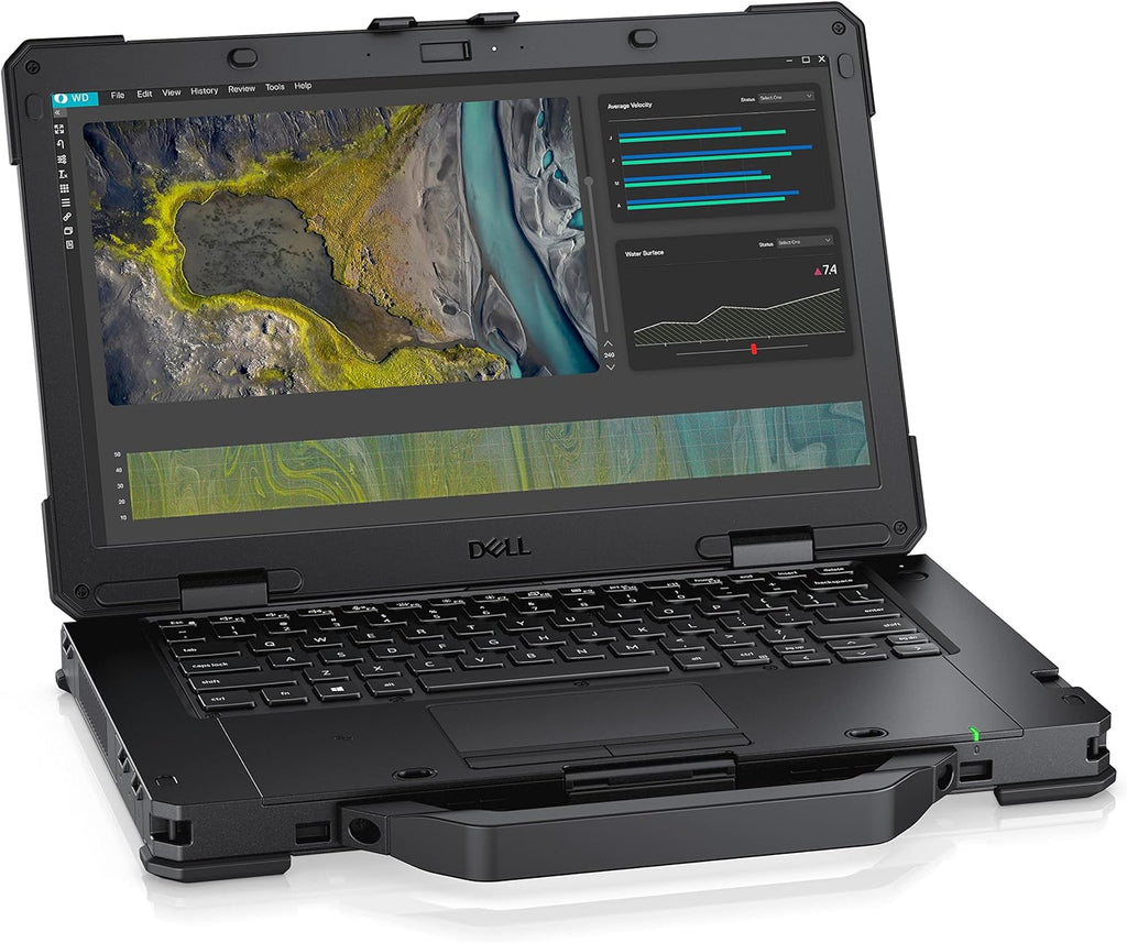 Dell Latitude Rugged 5430 Laptop (2022) Touch | 14' 1920x1080 FHD | Core i7-1185G7-1TB SSD Hard Drive - 32GB RAM | 4 cores @ 4.4 GHz Win 11 Pro Black (Renewed)