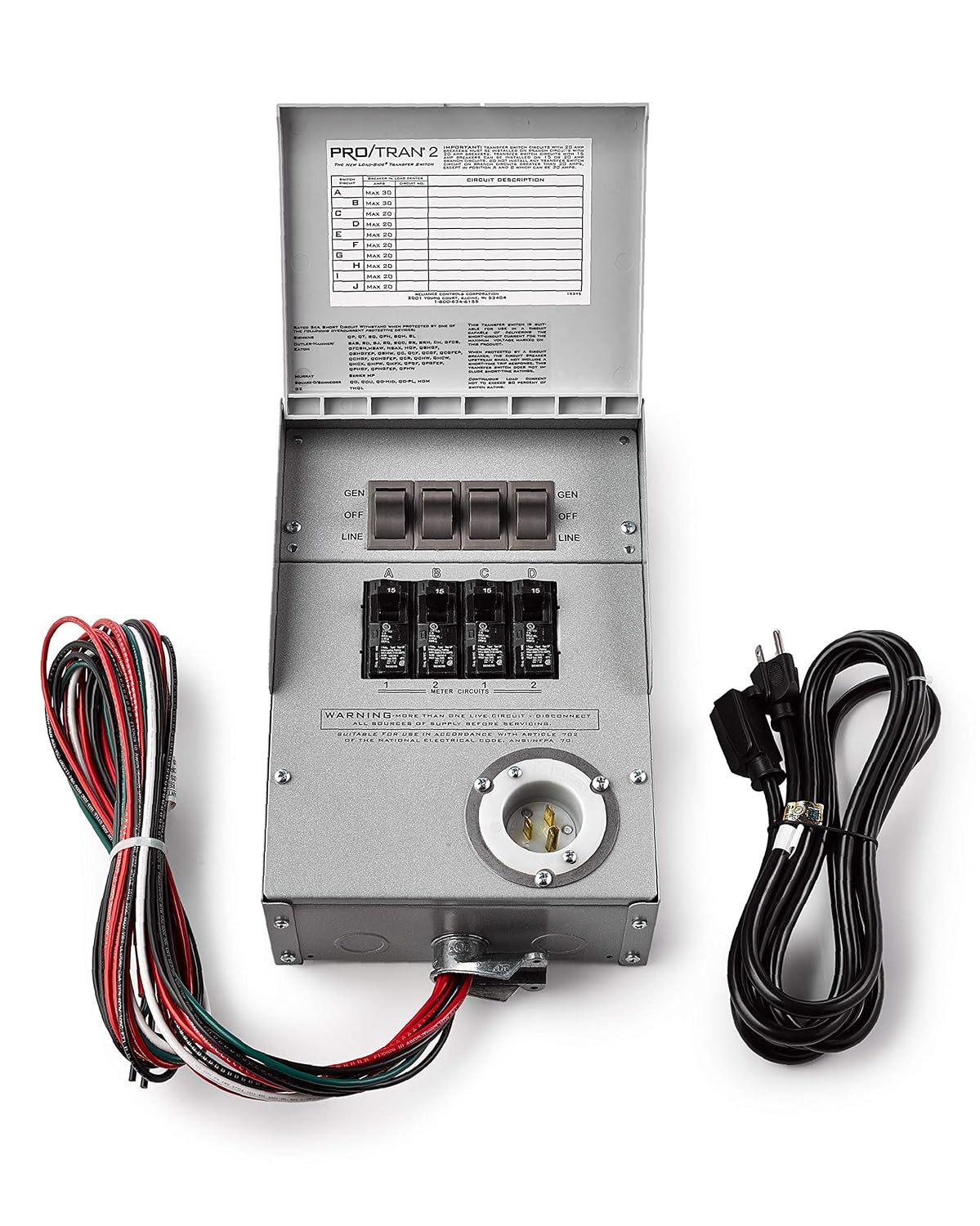 Goal Zero Yeti Home Integration Kit Transfer Switch, Powers up to 4 Circuits
