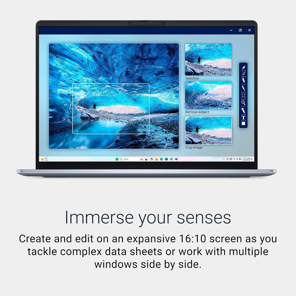 Dell 16 Plus Laptop DB16250-16.0-inch 16:10 2.5K (2560x1600) Display, Intel Core Ultra 7 256V, 16GB LPDDR5X Memory, 1TB SSD, Arc Graphics, Backlit Copilot Key Keyboard, Windows 11 Home