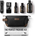 MANSCAPED® Perfect Package 4.0 Kit Contains: The Lawn Mower® 4.0 Electric Trimmer, Ball Deodorant, Body Wash, Performance Spray-on-Body Toner, Four Piece Luxury Nail Kit, Toiletry Bag, 3 Shaving Mats