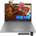 HP Chromebook 14' HD Laptop for Business & Students, Intel Celeron N4120, 4GB LPDDR4, 576GB Storage(64GB eMMC+512GB Docking Station), UHD Graphics, Webcam, Long Battery Life, Chrome OS, Modern Gray