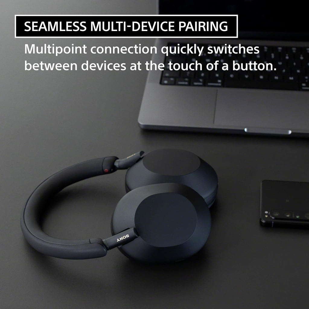 Sony WH-1000XM5/S Wireless Industry Leading Noise Canceling Bluetooth Headphones (Renewed)