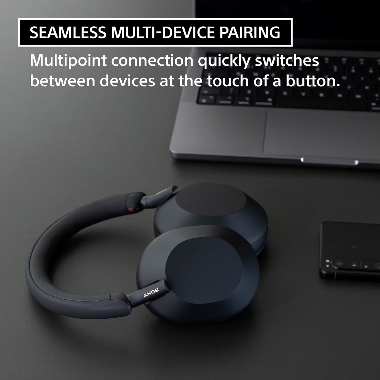 Sony WH-1000XM5/S Wireless Industry Leading Noise Canceling Bluetooth Headphones (Renewed)