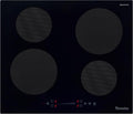 Rangaire RCI241S 24' Induction Cooktop, 6700W, 4 Burners, Built-in Stove Top, Booster & Timer, 9 Power Levels, Slide Touch Control, Child Safety Lock, 240V Hard Wire, Ceramic Surface