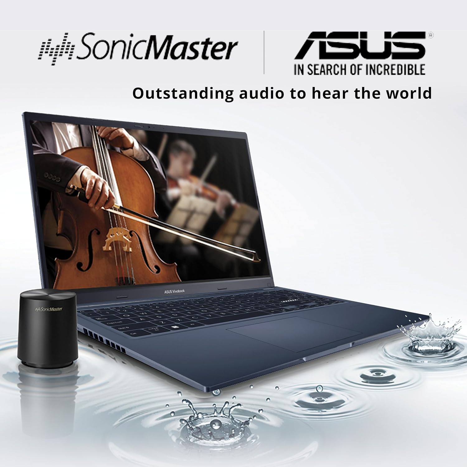 ASUS VivoBook 15 Slim 15.6' FHD Laptop, Intel i5-1240P, 16GB RAM, 512GB PCIe SSD, Intel Iris Xe Graphics, Backlit Keyboard, Fingerprint Reader, Wi-Fi 6, Windows 11 Pro, Blue (Renewed)