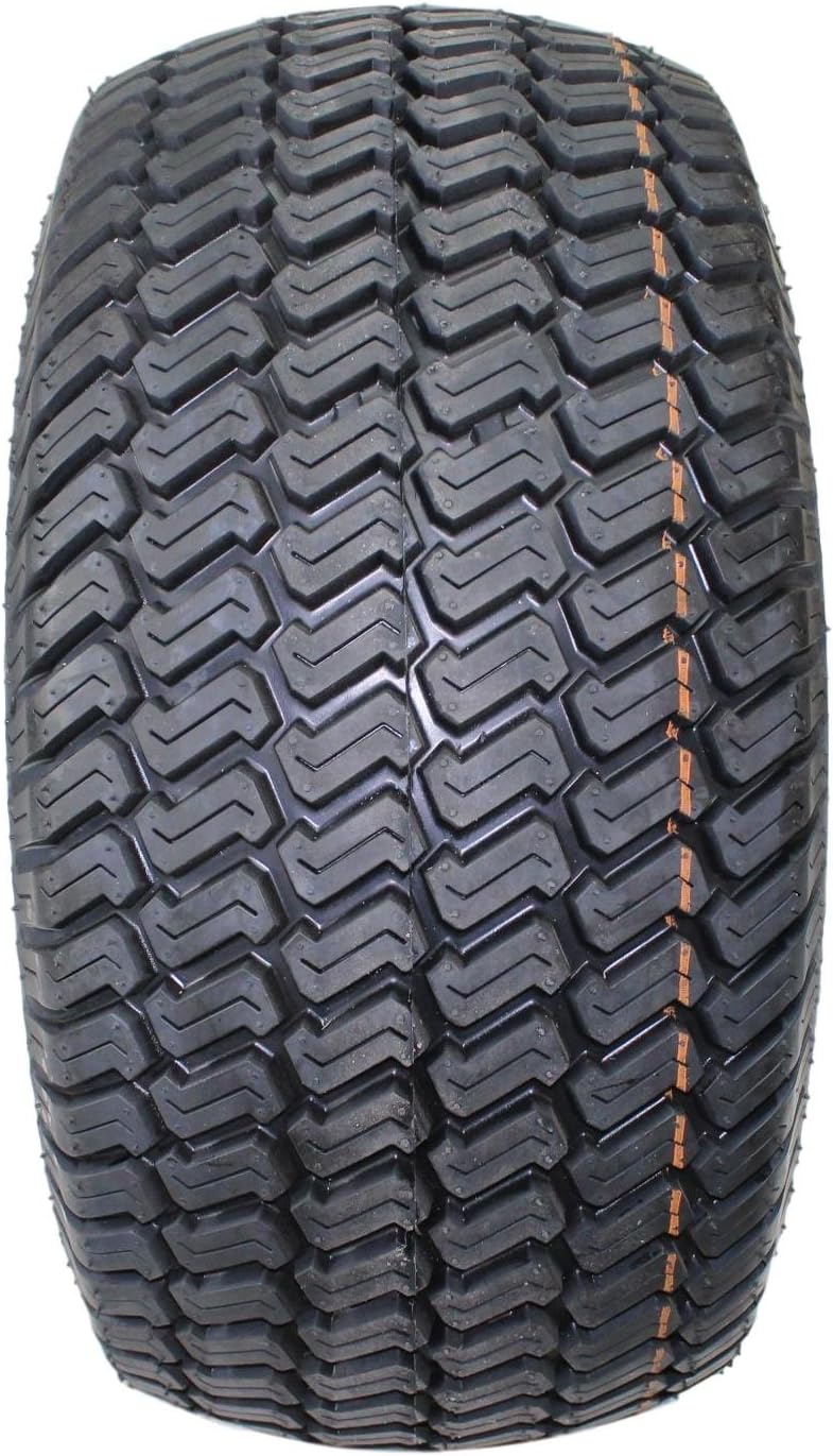 Antego Tire & Wheel (Set of 2) 20x10.00-8 Tires & Wheels 4 Ply for Lawn & Garden Mower Turf Tires ATW-003 w/Keyed Hub