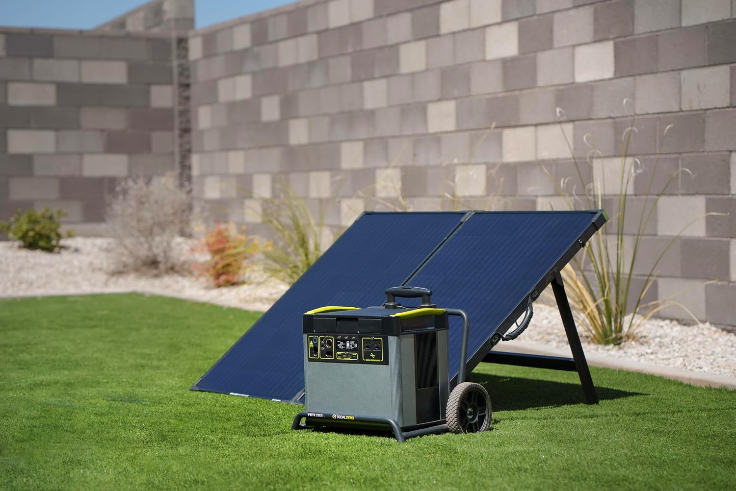Goal Zero Boulder 200 Briefcase, 200-Watt Monocrystalline Solar Panel with Kickstand, Portable Solar Panel for Camping and Tailgating, Emergency Solar Power