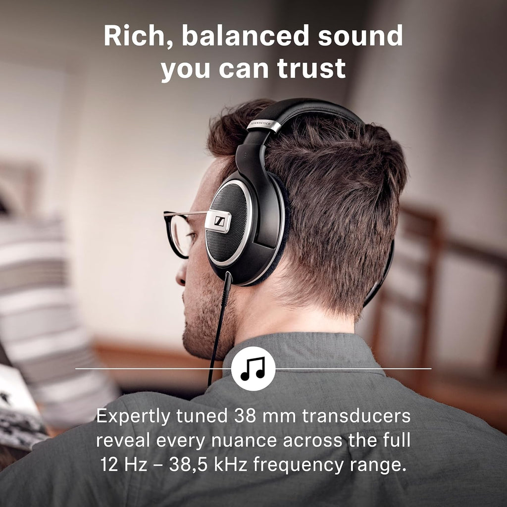 Sennheiser HD 599 - Open Headphones, Special Edition, Black, Wired
