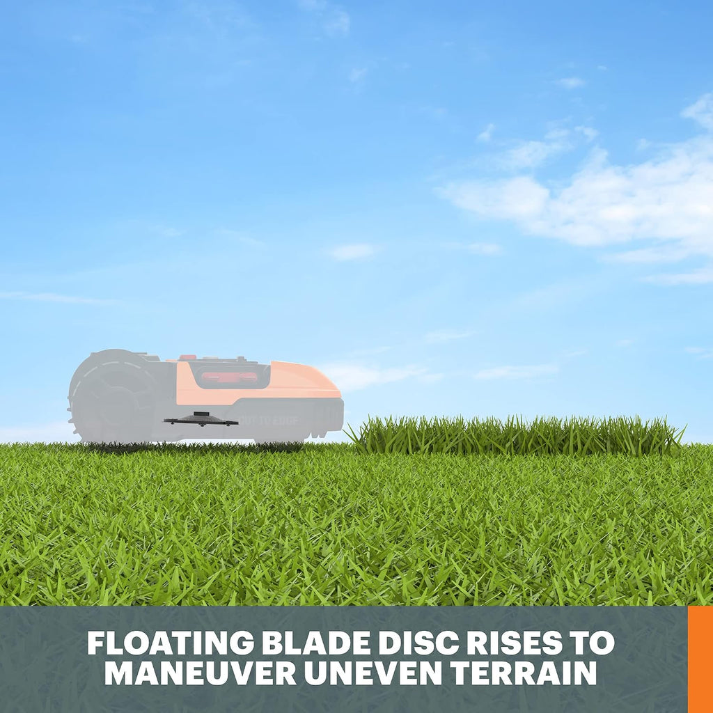 Worx Landroid M 20V Robotic Lawn Mower 1/4 Acre / 10,890 Sq. Ft Power Share- WR147 (Battery & Charger Included)