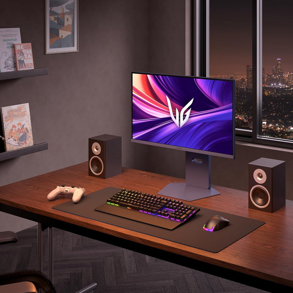 LG 27G850A-B 27-inch Ultragear 4K UHD (3840 x 2160) IPS Gaming Monitor, Dual-Mode 240Hz, 1ms, NVIDIA G-Sync Compatible, AMD FreeSync Premium Pro, VESA DisplayHDR 600, HDMI, DisplayPort 2.1, Black