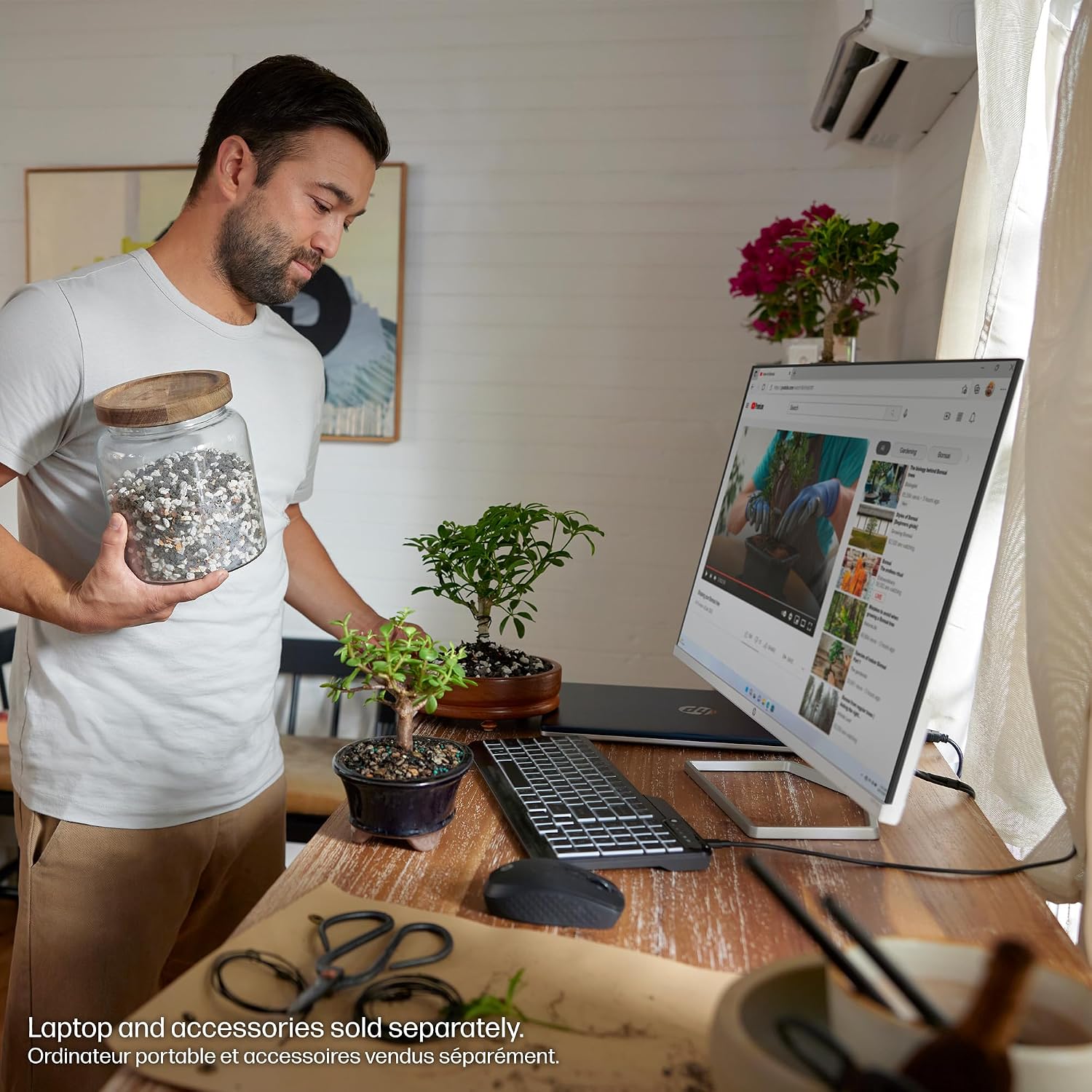 HP Series 5 27 inch FHD Monitor, Full HD Display (1920 x 1080), IPS Panel, 99% sRGB, 1500:1 Contrast Ratio, 300 nits, Eye Ease with Eyesafe Certification, 527sa (2024)