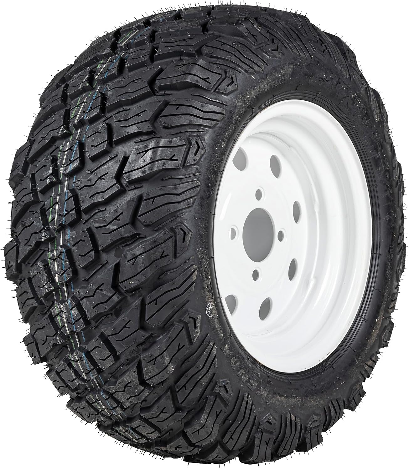 8TEN Wheel and Tire 23x10.5-12 for Lawn Mower Garden Tractor Golf Cart Turf Equipment 2 Pack