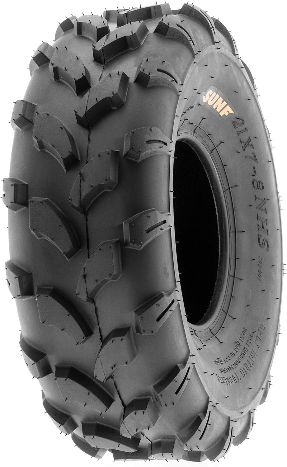 SunF Set of 2 ATV Tires 21x7-8 Lawn Mower Off-Road Tires 6 ply-A003