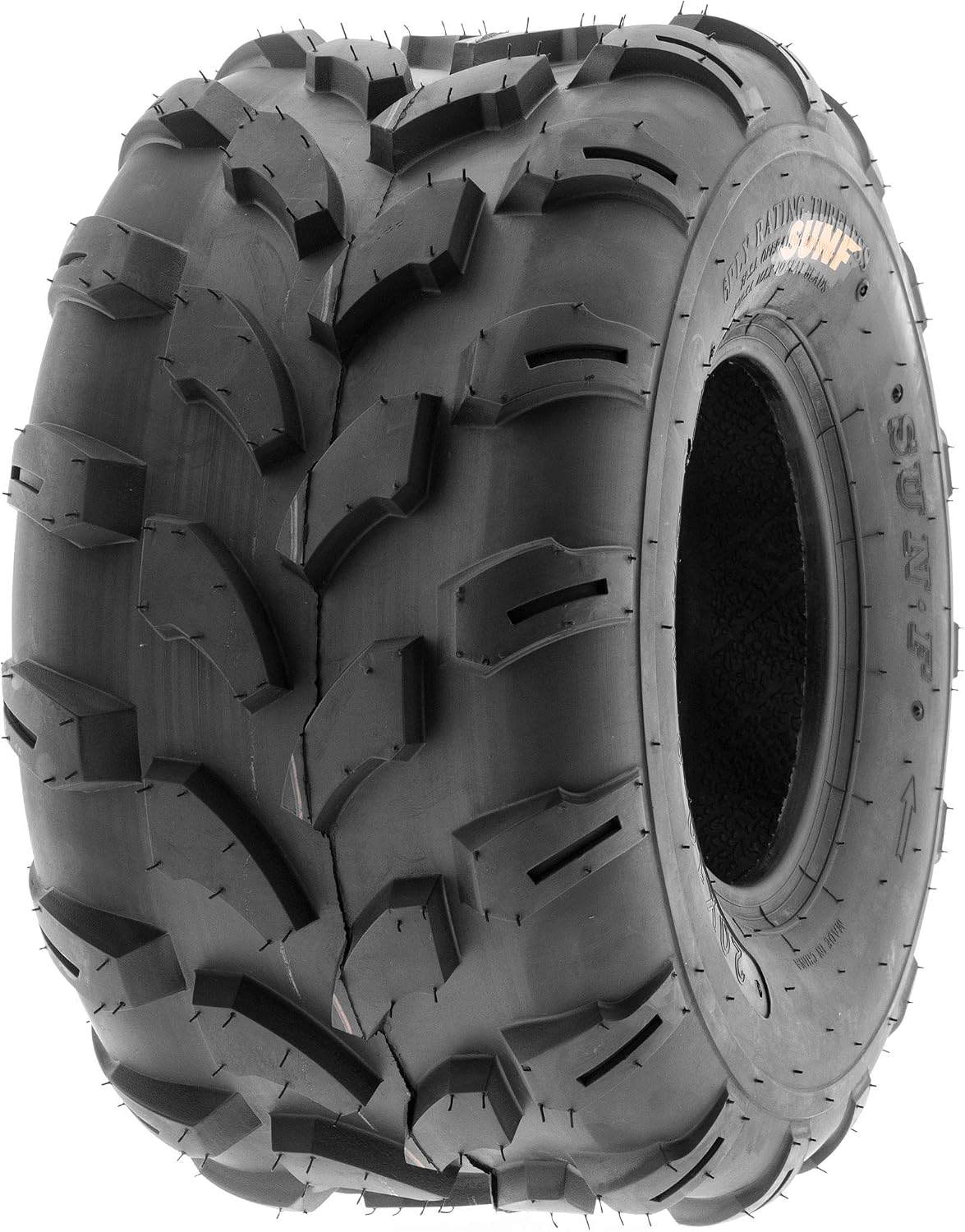 SunF Set of 2 ATV Tires 19x9.5-8 Lawn Mower Off-Road Tires 6 ply-A003