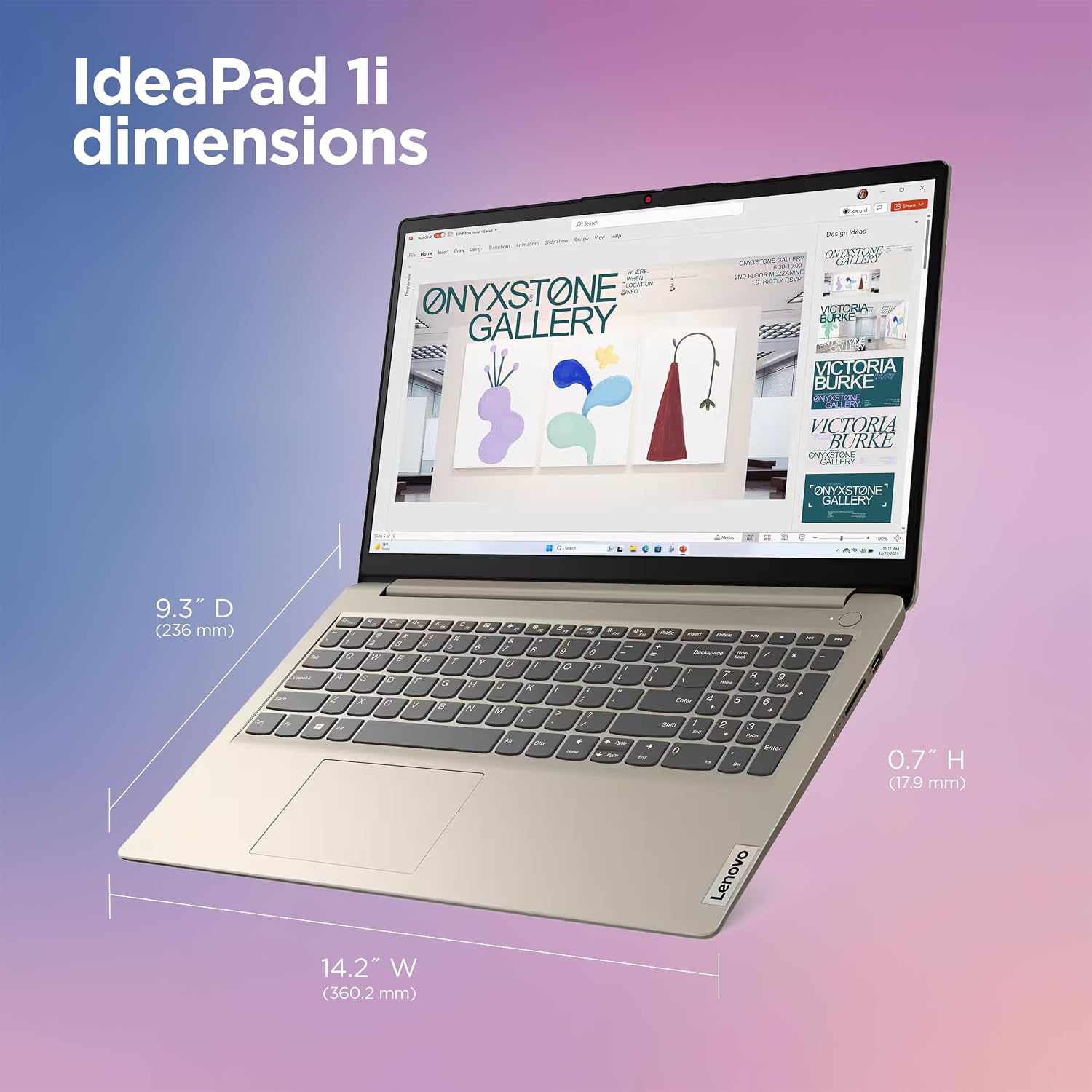 Lenovo IdeaPad Laptop Computer 2025, 15.6' Display, 8GB RAM, 884GB Storage (256GB SSD + 128GB eMMC + 500GB Ext), Intel Dual Core Processor, Long Battery, MarxsolAccessory, 1 Year Office 365, Win 11