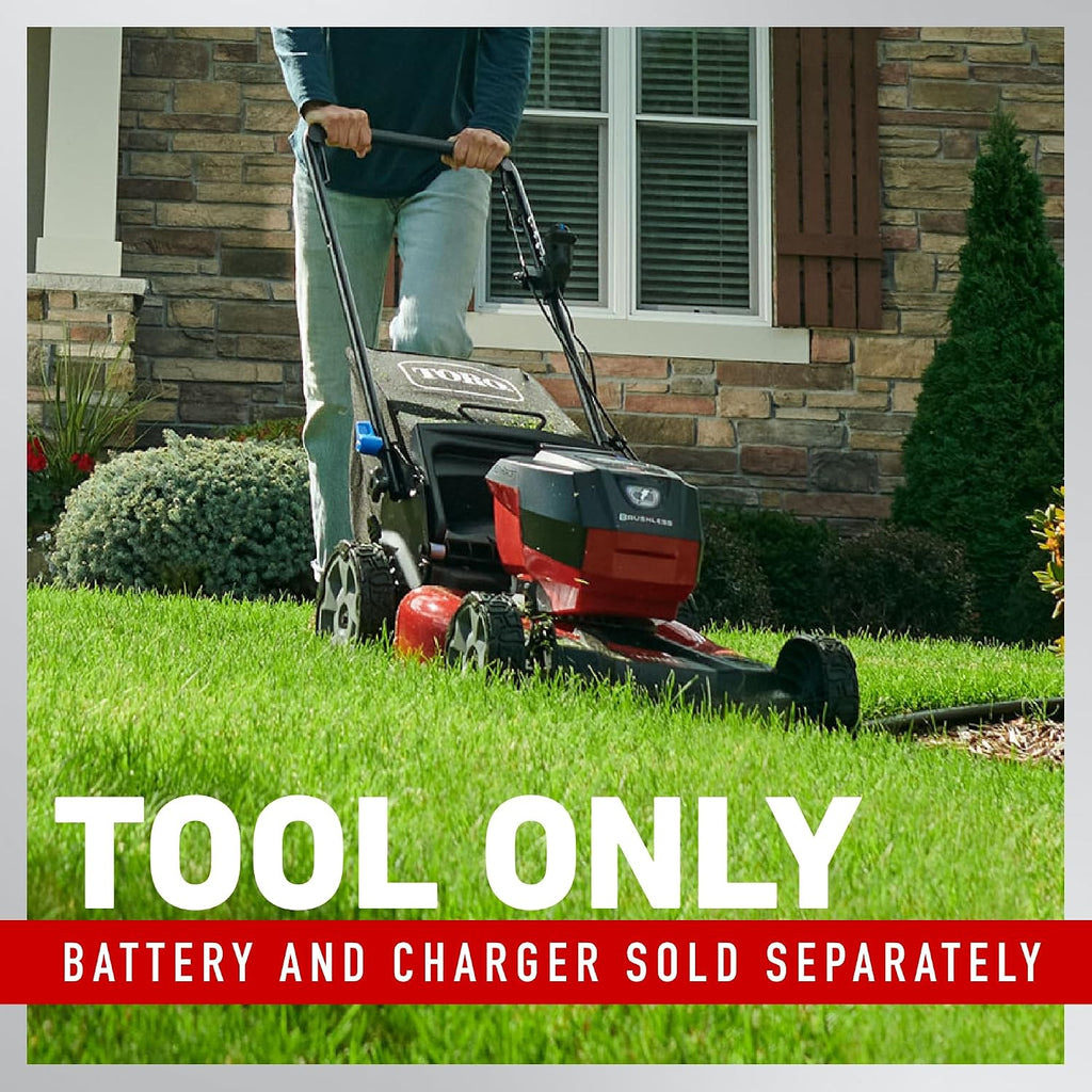 Toro 60V MAX* 21 in. Recycler® Self-Propel Lawn Mower - Battery/Charger Not Included