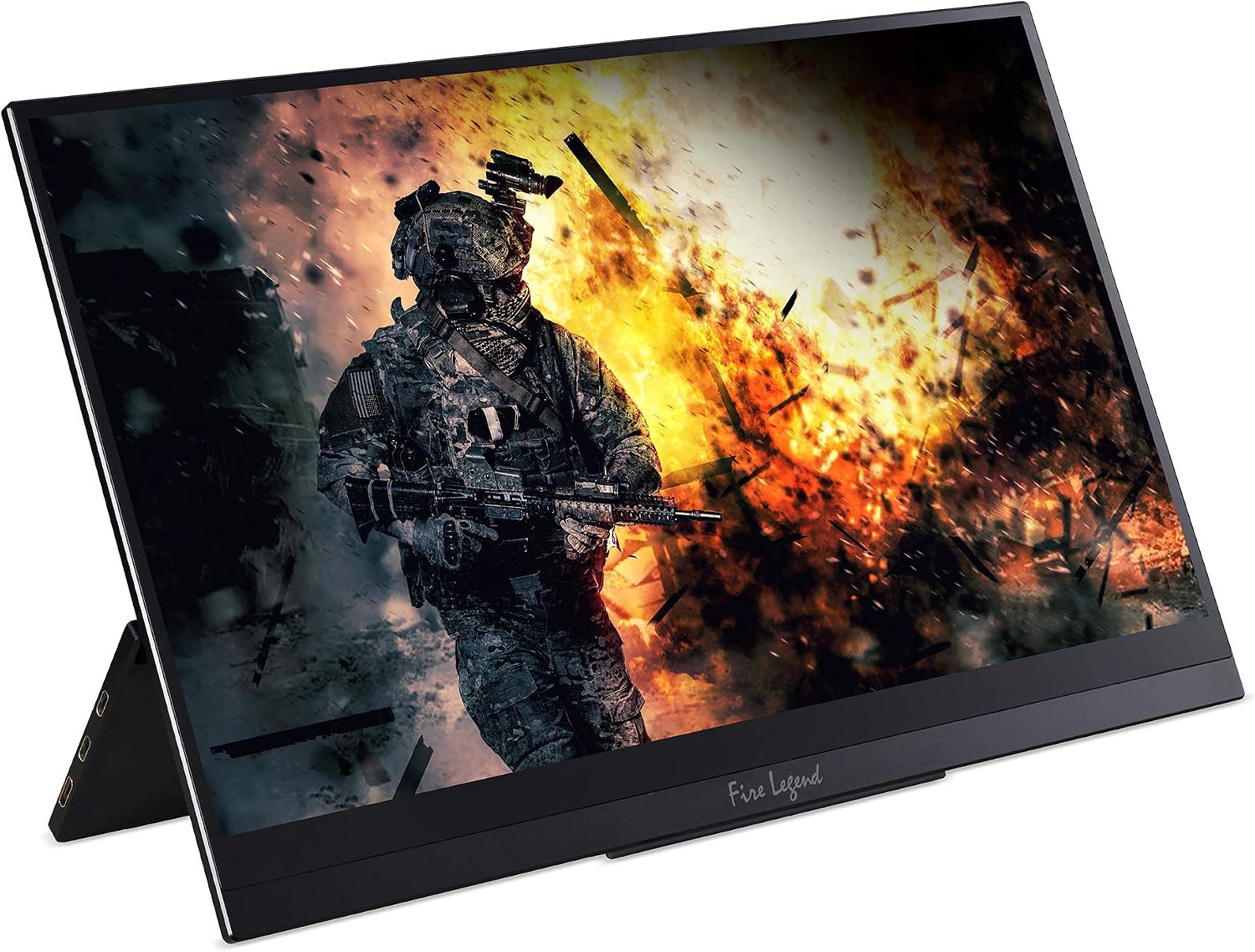 AOPEN by Acer Portable Monitor 16PG7QT Pbmiuuzx 15.6-inch Full HD (1920 x 1080) IPS Touch Monitor, 144Hz Refresh Rate and Adaptive-Sync Technology (2 x USB Type-C, 1 x Mini HDMI Port & 1 x Micro USB)