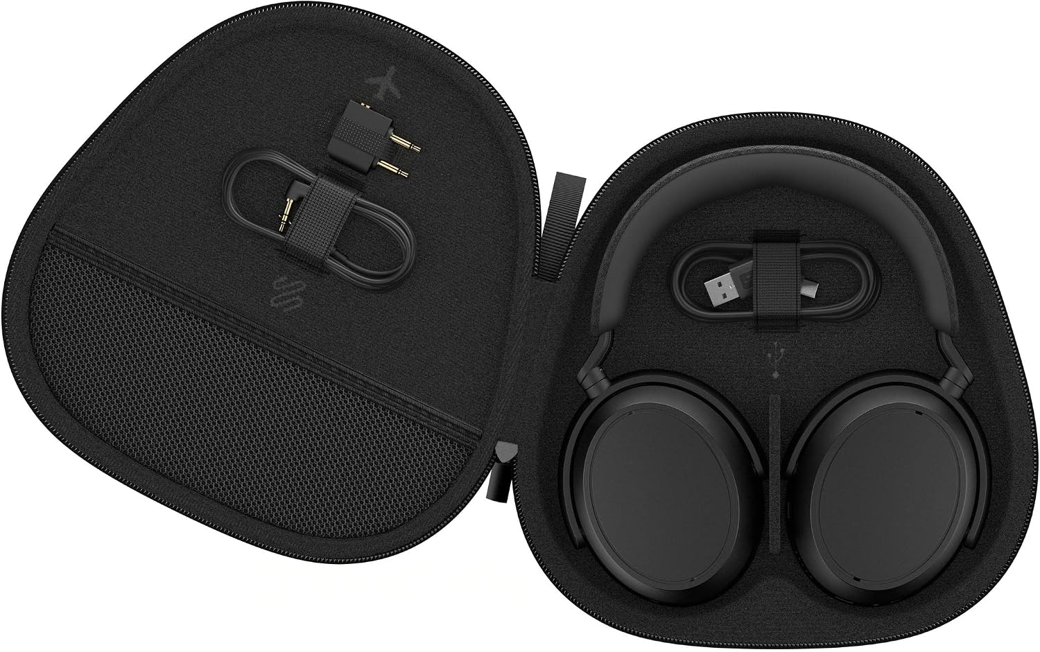 SENNHEISER Momentum 4 Wireless Headphones - Bluetooth Headset for Crystal-Clear Calls with Adaptive Noise Cancellation, 60h Battery Life and Customizable Sound, Black (Renewed)
