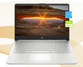 HP AI-Powered Laptop with Microsoft Office and 1TB Cloud Storage included for 1-Year| 14' HD Computer| 16GB RAM| 128GB SSD & 512GB Card & 128GB Portable SSD| Intel 4-Core CPU| Webcam| Win11| LE Bundle