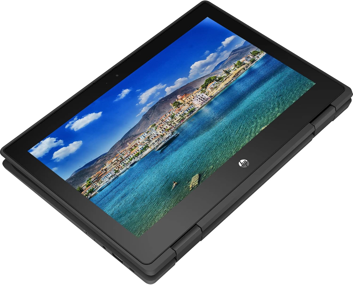 HP 2023 Premium 2-in-1 Convertible Laptop, 11' HD IPS Touchscreen, Intel 4-Core Pentium Processor Up to 3.30GHz, 8GB Ram, 128GB SSD, Super-Fast 6th Gen WiFi, HDMI, Windows 11 (Renewed)