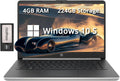 HP 14'' FHD Laptop, Intel Pentium Silver N5000, 4GB DDR4 RAM, 224GB Storage(64GB eMMC + 160GB Docking Station Set), Intel UHD Graphics, Wi-Fi 5, 720p Webcam, Windows 10 S, Silver