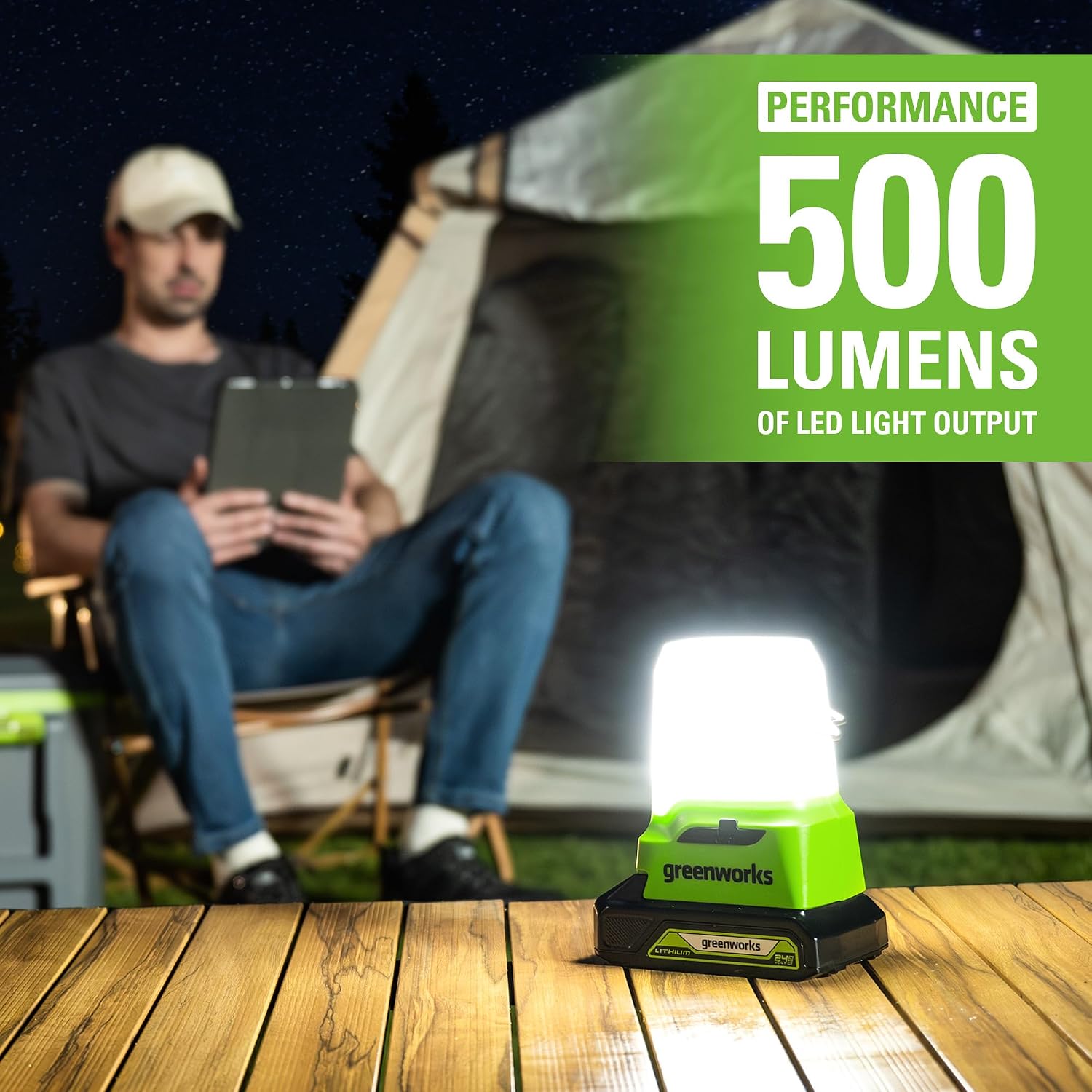 Greenworks 48V (2x24V) 21' Brushless Self-Propelled Mower,500 Lumen Lantern,Fan,Mini Bluetooth Speaker,Inflator,Combo Kit,(2) 5Ah &(2) 2Ah Battery &2 Charger