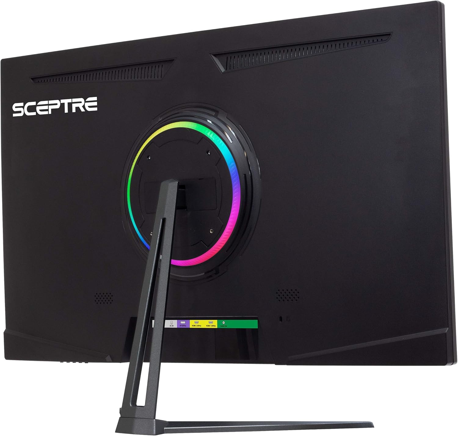 Sceptre New 32' QHD 1440p 2560x1440 LED Monitor HDMI DisplayPort up to 85Hz Build-in Speakers Blue Light Shift, Machine Black 2020