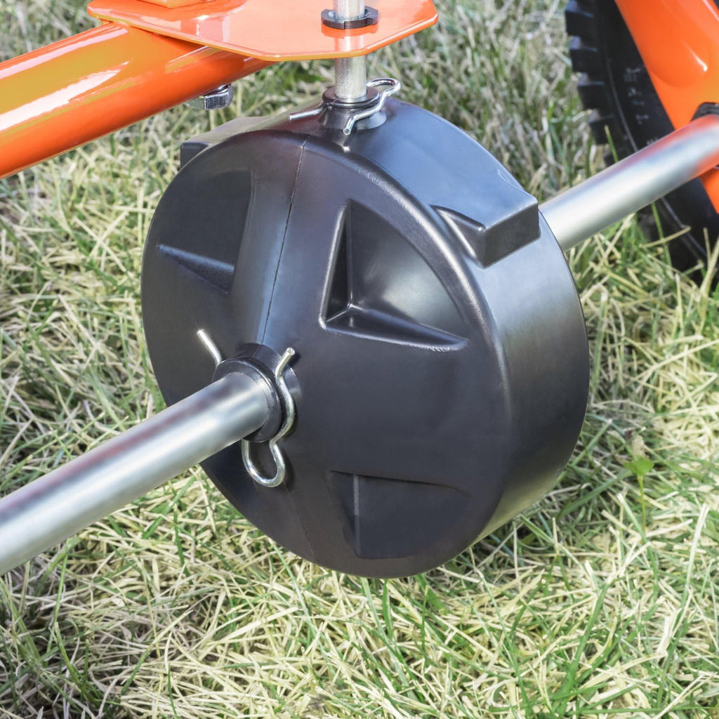 Agri-Fab 45-0329 185 lb. Tow-Behind ATV/UTV Broadcast Lawn Spreader for Seed,Fertilizer,Salt,Ice Melt; Easy to use Flow Control