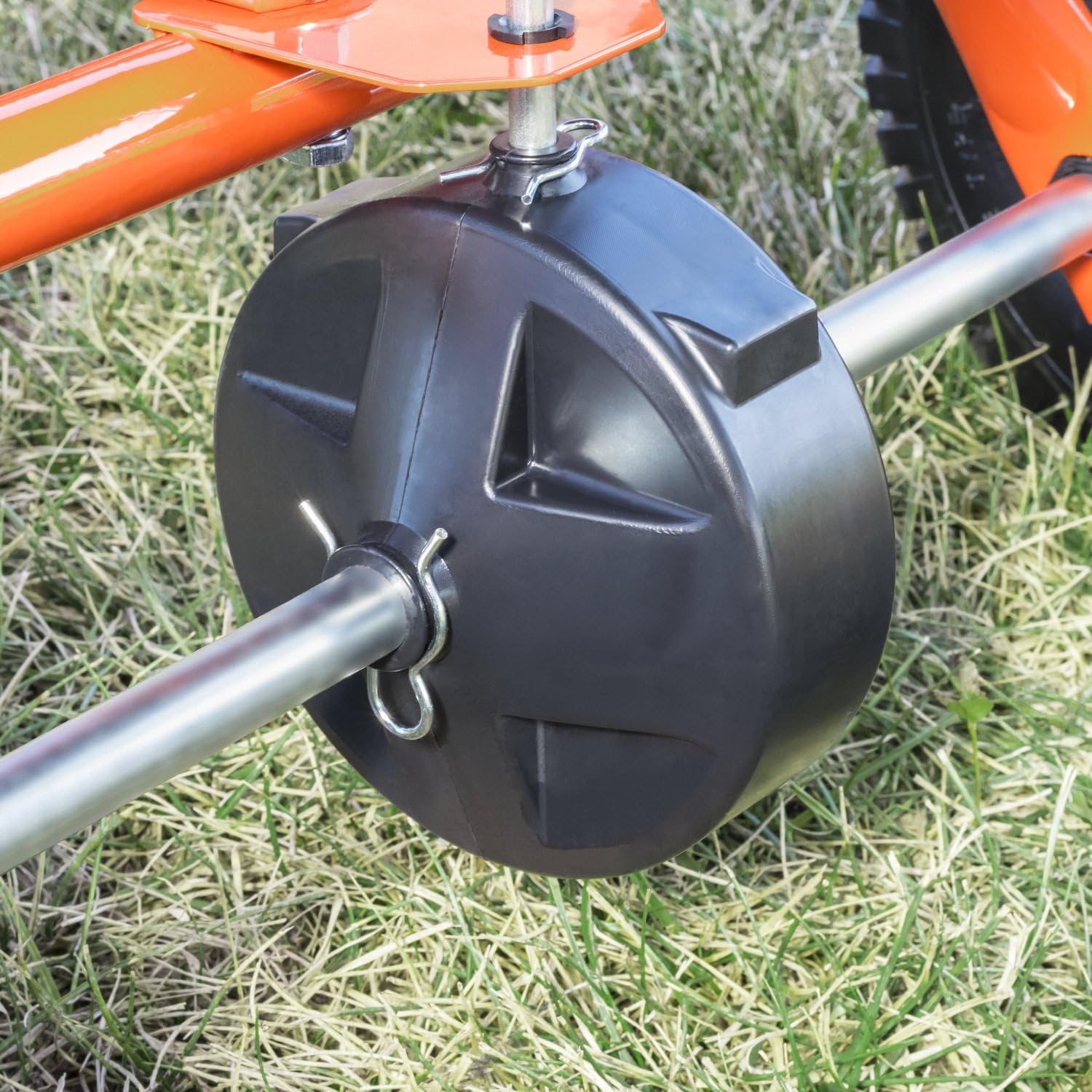Agri-Fab 45-0329 185 lb. Tow-Behind ATV/UTV Broadcast Lawn Spreader for Seed,Fertilizer,Salt,Ice Melt; Easy to use Flow Control