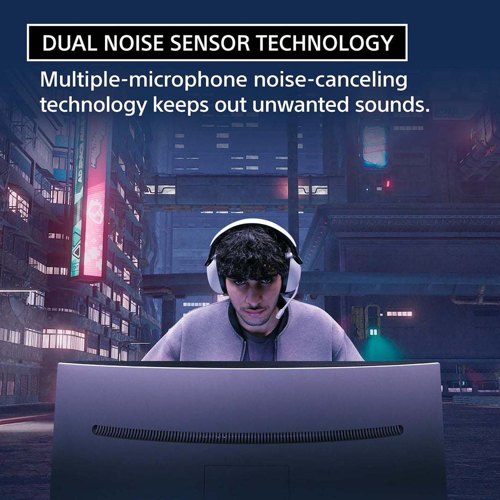 Sony INZONE H9 Gaming Headset, Wireless Noise Canceling Bluetooth Headset with Microphone, 360 Spatial Sound, for PC and PS5 (WH-G900N), Black