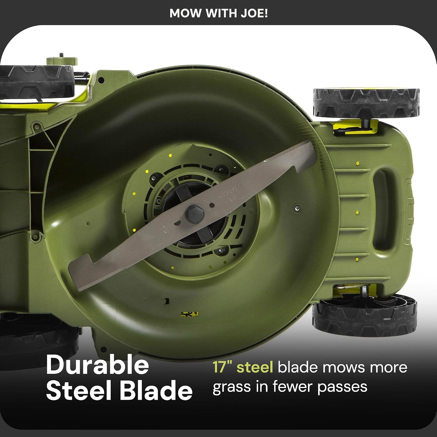 Sun Joe MJ403E Mow Joe 17-Inch 13-Amp Electric Lawn Mower/Mulcher