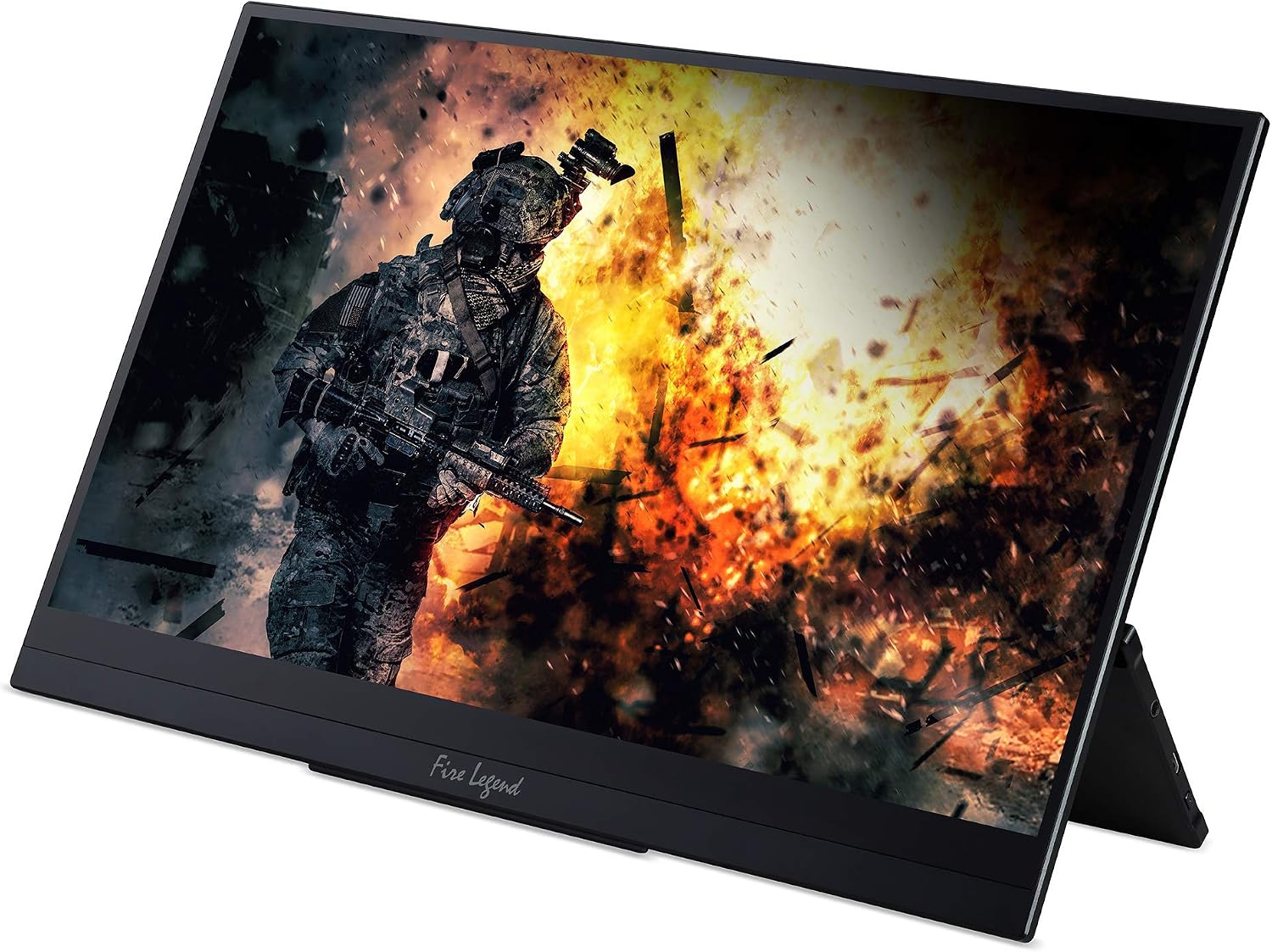 AOPEN by Acer Portable Monitor 16PG7QT Pbmiuuzx 15.6-inch Full HD (1920 x 1080) IPS Touch Monitor, 144Hz Refresh Rate and Adaptive-Sync Technology (2 x USB Type-C, 1 x Mini HDMI Port & 1 x Micro USB)