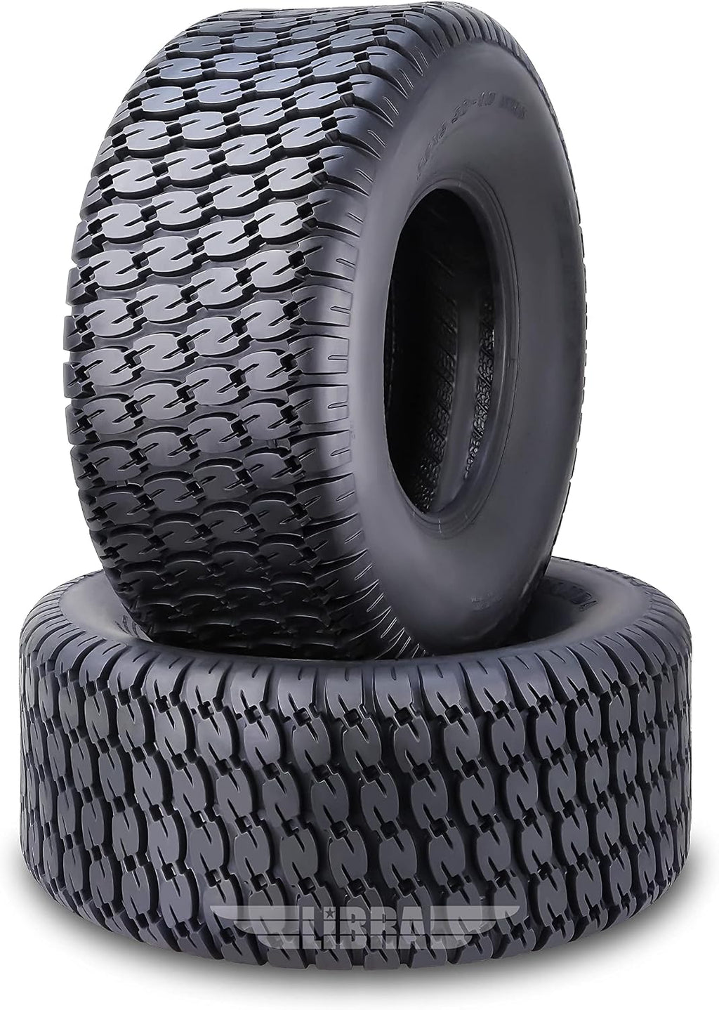 WANDA 22X9.5-10 Lawn Mower Tractor Cart Turf Tires 4 Ply 22x9.5x10 -Set 2-13217