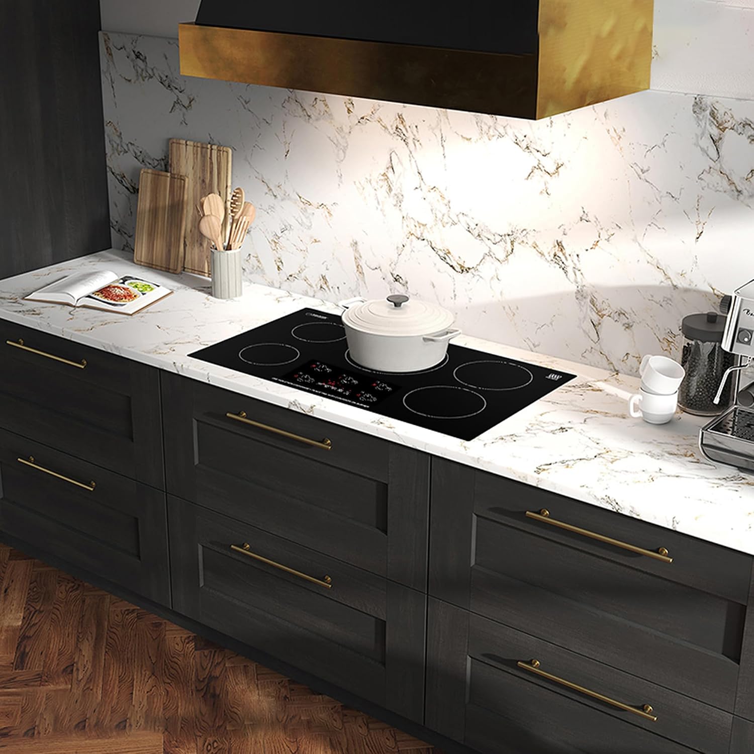 Equator 36 inches Induction Cooktop with 5 Elements