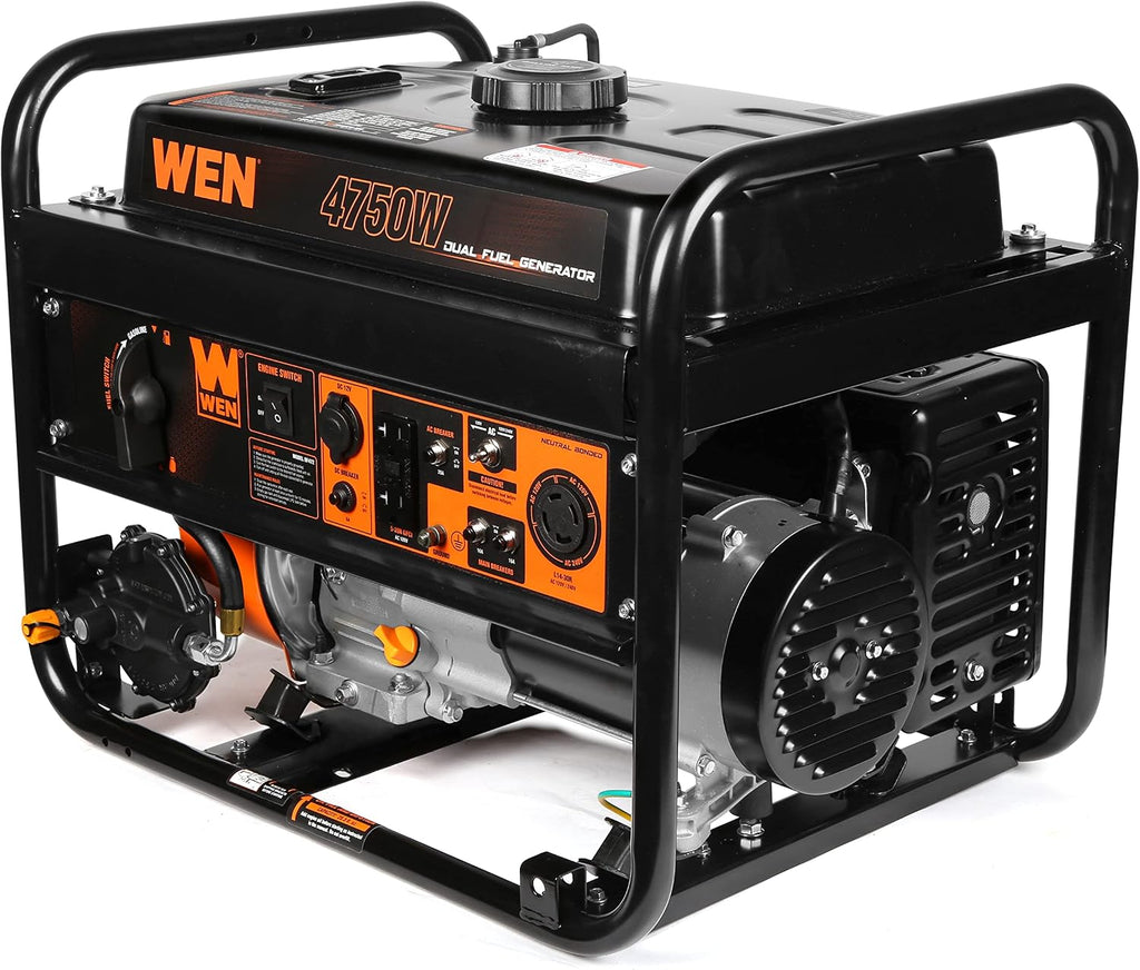 WEN 4,750-Watt 120V/240V Dual Fuel Portable Generator (DF472)