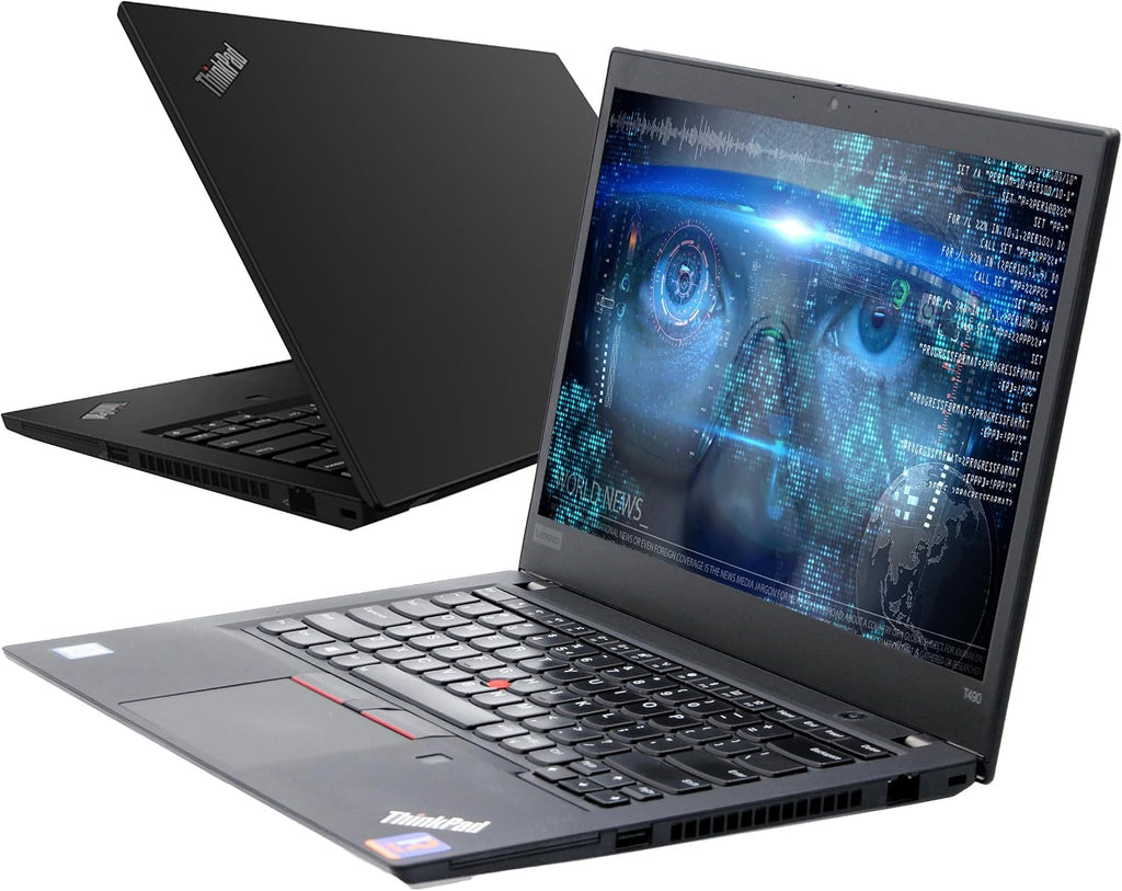 Lenovo ThinkPad T490 14' FHD Business Laptop, Intel Core i7 (8th Gen) i7-8665U Quad-core 1.90 GHz 16GB RAM 512GB SSD, Backlit Keyboard, Wi-Fi, Bluetooth, Windows 11 Pro (Renewed)
