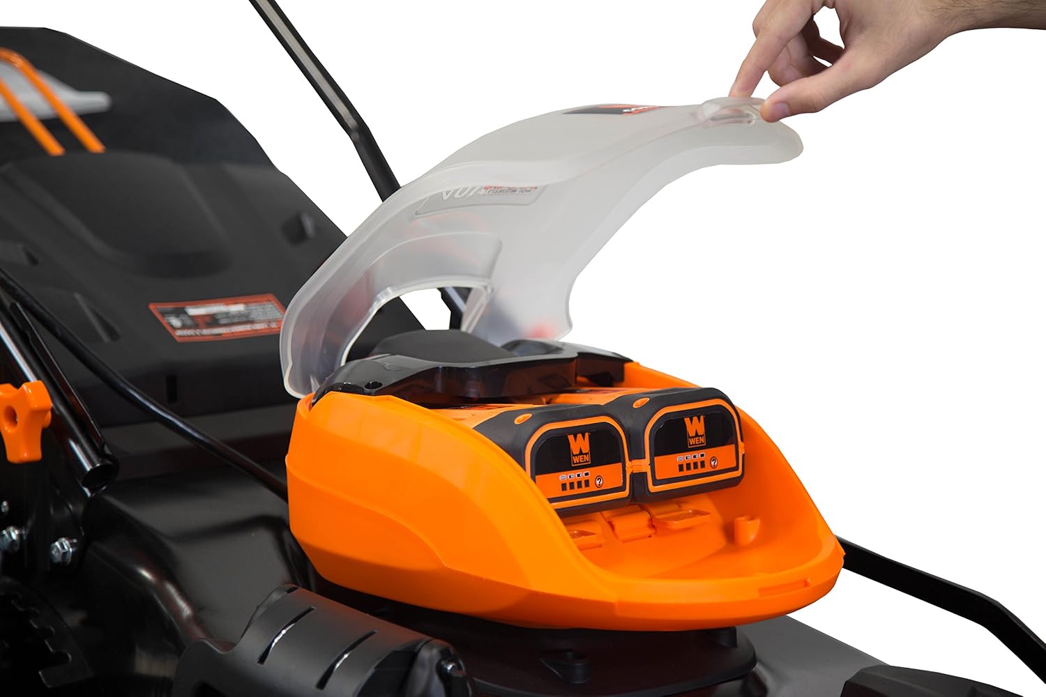 Wen Cordless Electric Lawn Mower, 19-Inch Deck (Tool Only, 40V Max Battery Not Included) (40439BT)