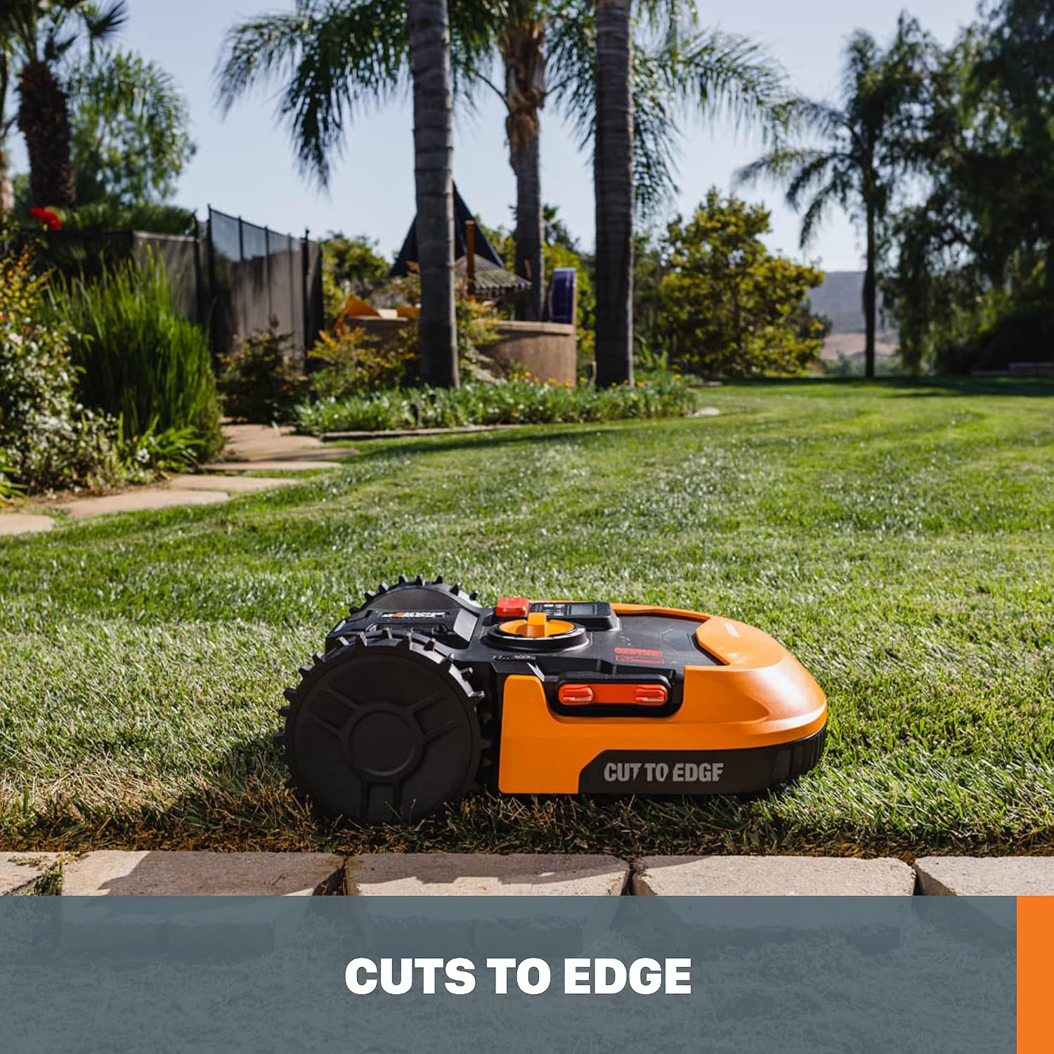 Worx Landroid L 20V 5.0Ah Robotic Lawn Mower 1/2 Acre / 21,780 Sq Ft. Power Share - WR155 (Battery & Charger Included)