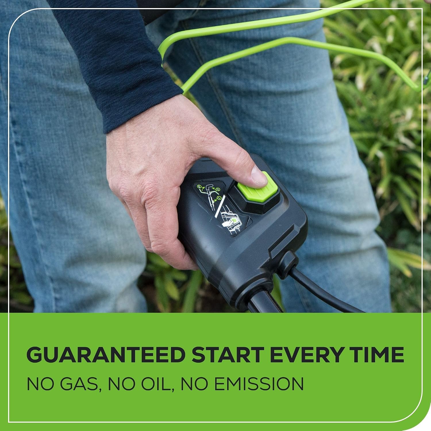 Greenworks 80V 21' Brushless Cordless (Push) Lawn Mower (75+ Compatible Tools), (2) 2.0Ah Batteries and 30 Minute Rapid Charger Included