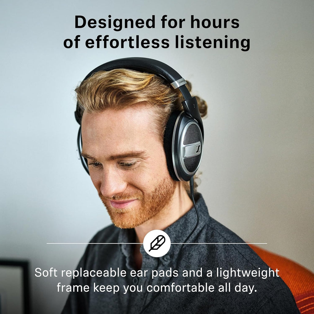 Sennheiser HD 599 - Open Headphones, Special Edition, Black, Wired