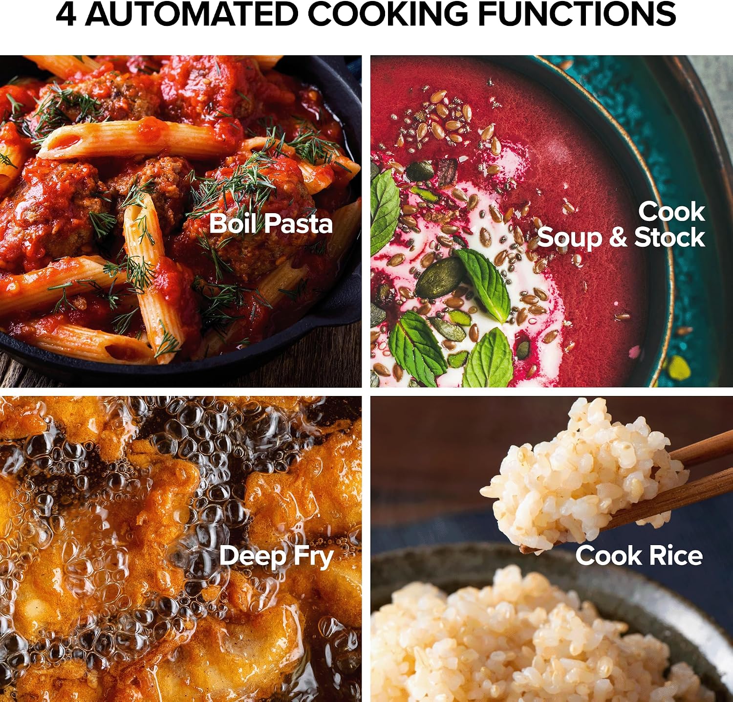 Nuwave Upgraded Induction Cooktop, 3 Wattage Control, Patented Digital Temp Probe, 8'Large Heating Coil, 12'Shatter-Proof Ceramic Glass,106 Temps-Ctrl