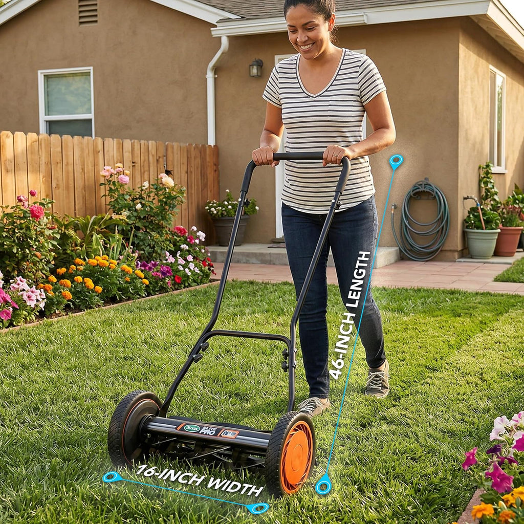 Scotts Outdoor Power Tools 2607-16S 16-Inch 7-Blade Push Reel Lawn Mower