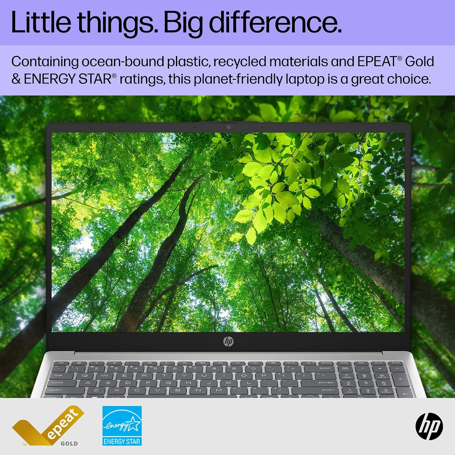 HP 15.6 inch Laptop PC, Processor: 13th Generation Intel® Core™ i7, Graphics: Intel® Iris® Xe Graphics, 16 GB DDR4-3200 MHz RAM, 512GB SSD, Windows 11 Home (Silver, 15-fd0099nr)