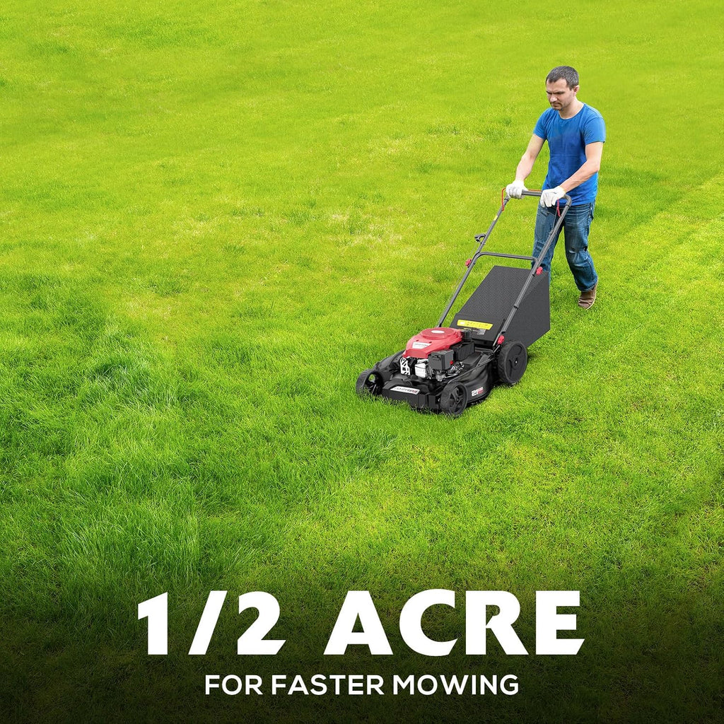 AMERISUN Self Propelled Gas Lawn Mower, 21' with 170cc 4-Cycle OHV Engine 3-in-1 RWD Self-Propelled Lawn Mower (AV8621S1)