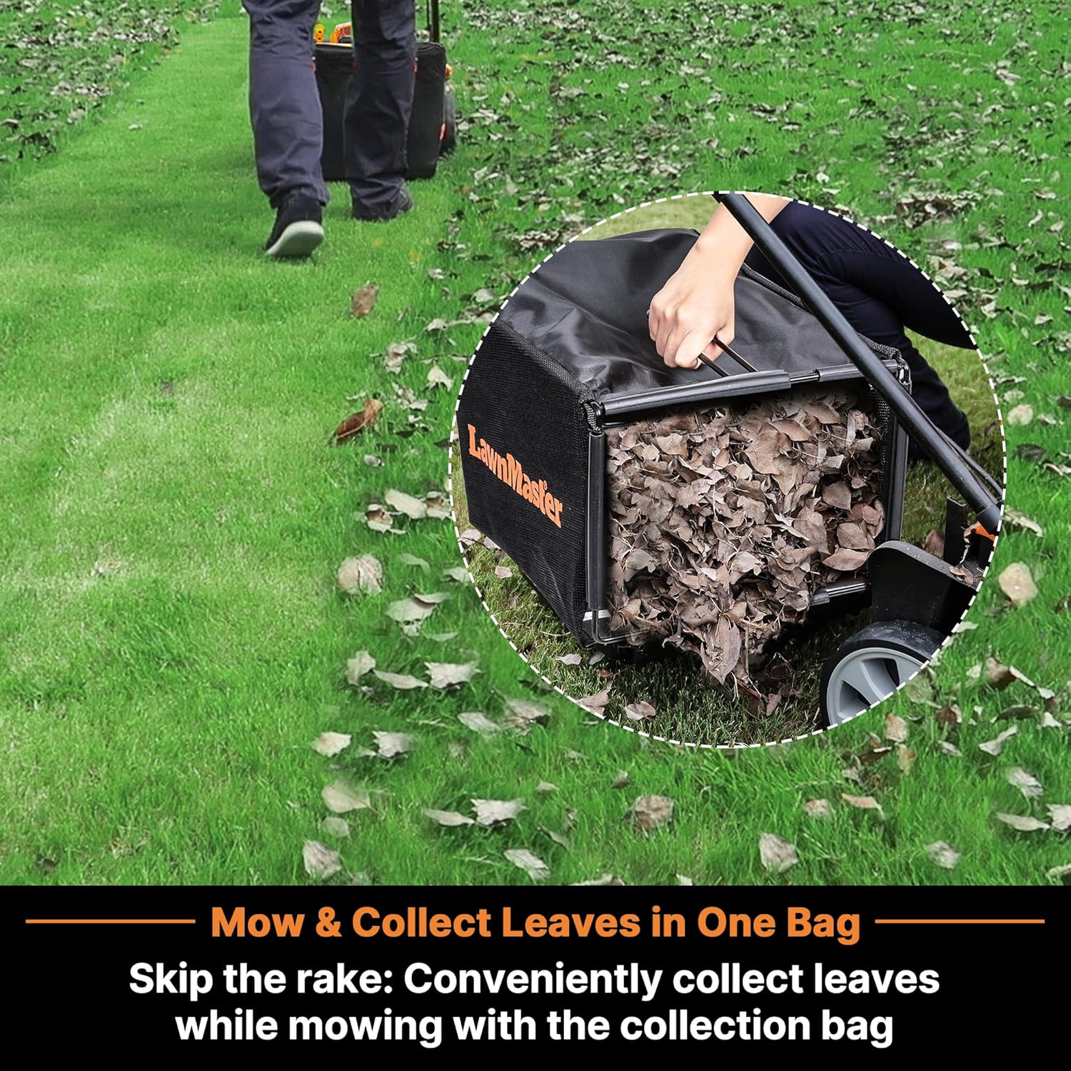LawnMaster MEB1216K Electric Lawn Mower 16-Inch 12AMP