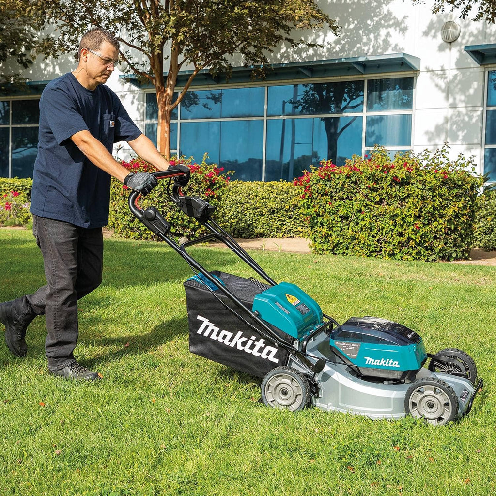 Makita XML09PT1 36V (18V X2) LXT® Brushless 21' Self-Propelled Commercial Lawn Mower Kit with 4 Batteries (5.0Ah)