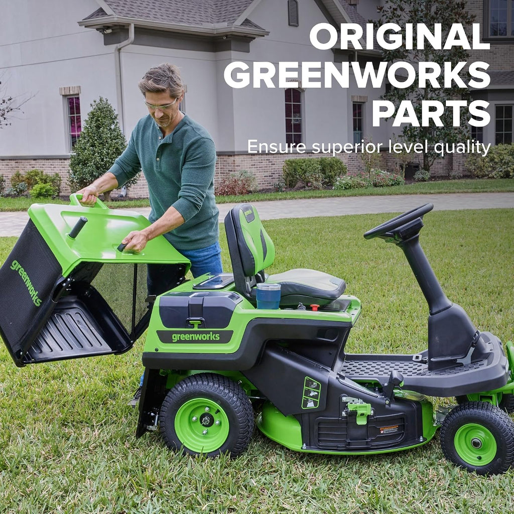 Greenworks 30' Riding Mower Bagging Kit, Efficient Grass Collection