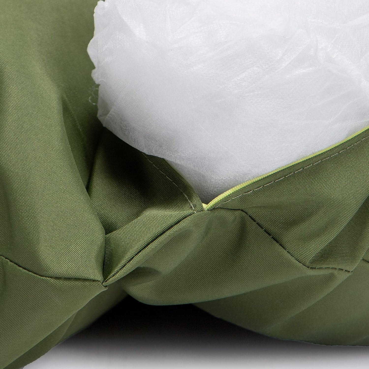 LeisureMod 2 Person Hanging Egg Chair Cushion - Dark Green, Soft Cotton Filling, Quick-Drying & Weather-Resistant, Machine Washable Outdoor Seat Cushion